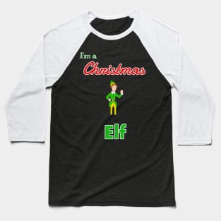 Christmas Elf Baseball T-Shirt